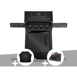 Napoleon Barbecue Gaz Freestyle Noir 4 Brûleurs + 1 Sizzle Zone Série ... pas cher