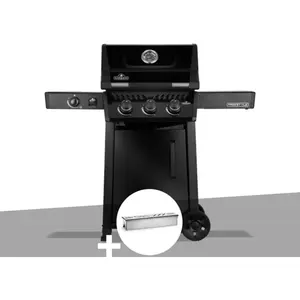 Napoleon Barbecue Gaz Freestyle Noir 3 Brûleurs Et 1 Réchaud Latéral +... pas cher