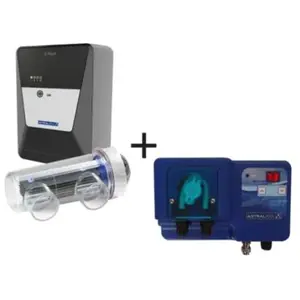 Comparateur de prix : Electrolyseur au sel E-Next 7 + Pompe doseuse Micro pH - Astral Pool