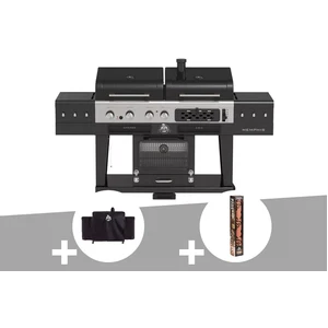 Comparateur de prix : Barbecue hybride memphis ultimate version 2,0 + housse de protection +...