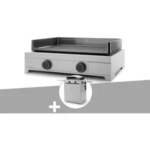 Comparateur de prix : Plancha gaz Modern 60 inox avec chariot - Forge Adour