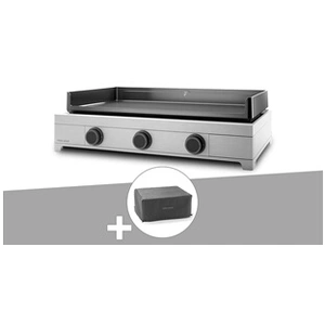 Comparateur de prix : Plancha gaz Modern 75 inox avec housse