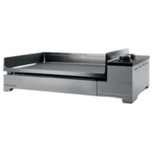 Comparateur de prix : Plancha gaz Premium 60 inox avec chariot et couvercle - Forge Adour