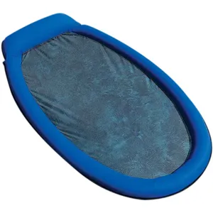 Intex - Matelas semi-immergé Maille Bleu Bleu