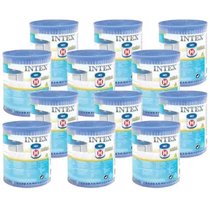 Comparateur de prix : Intex 12 cartouches de filtration H - Intex