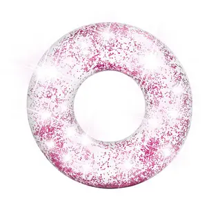 Comparateur de prix : Intex Bou?E Gonflable Paillettes Rose ? 119 Cm - Intex