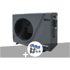 Comparateur de prix : Pompe à chaleur 9,50 kW Poolex Silverline FI 90 + Kit by-pass Ø 50 mm