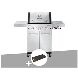Comparateur de prix : GENERIQUE Barbecue à gaz Char-Broil Professional Pro S 3 + Plancha