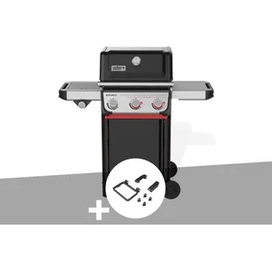 Barbecue à gaz Spirit E-335 + Set d'accessoires clipsables Weber Works...