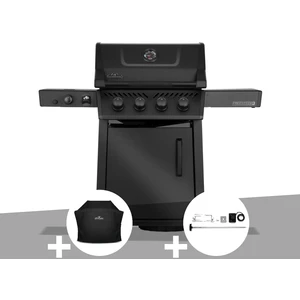 Napoleon Barbecue Gaz Freestyle Noir 4 Brûleurs + 1 Sizzle Zone Série ...Vendu parmanomano