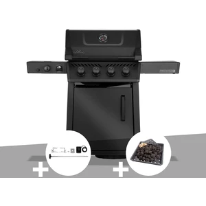 Napoleon Barbecue Gaz Freestyle Noir 4 Brûleurs + 1 Sizzle Zone Série ...Vendu parmanomano