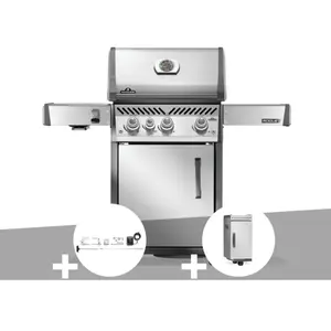 Napoleon Barbecue À Gaz Rogue Pro Inox 3 Brûleurs + 1 Sizzle Zone + Rô...Vendu parmanomano