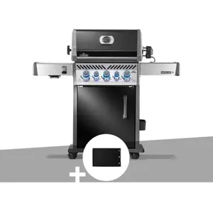 Napoleon Barbecue À Gaz Rogue Pro-s Noir 3 Brûleurs + 1 Sizzle Zone + ... pas cher