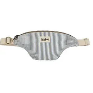 Hindbag Sac banane Olivia Rayures Fines Bleu pas cher