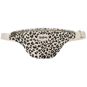 Hindbag Sac banane Olivia Léopard Ecru pas cher