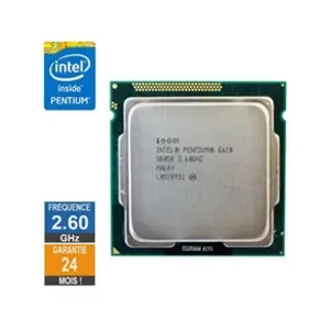 Processeur Intel Pentium G G620 2.60GHz SR05R FCLGA1155 3Mo pas cher
