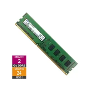 Samsung Barrette Mémoire 2Go RAM DDR3 M378B5773DH0-CK0 PC3-12800U 1600MHz 1Rx8