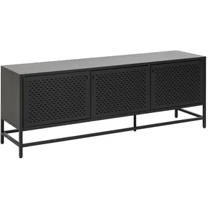 Comparateur de prix : Toilinux - Buffet Joy Avec 4 Niches De Rangement Fermées Par 3 Portes
