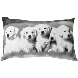 ENJOY HOME Coussin imprimé chiens pas cher