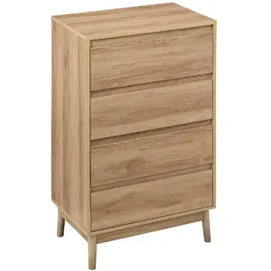 Five Simply Smart Commode 4 tiroirs Liam - Marron