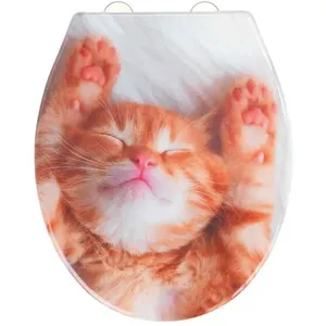 Comparateur de prix : Wenko - Abattant wc Chaton