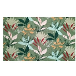 Comparateur de prix : Cpm Tapis Must en velours imprimé Lisa - 50 x 80 cm - Vert