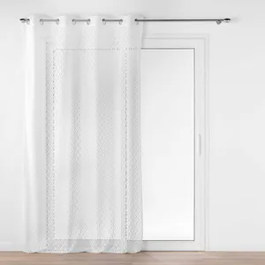 Comparateur de prix : - Voilage maille Adèle - 140 x 240 cm - Blanc - Douceur d'intérieur