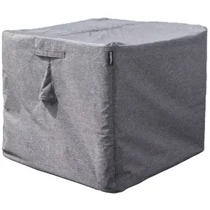 Comparateur de prix : HESPERIDE Hespéride - Housse de protection pour table haute HAMBO - 180 x 120 x 120 cm - Gris