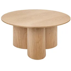 Comparateur de prix : ATMOSPHERA Table basse design en bois aliona - marron