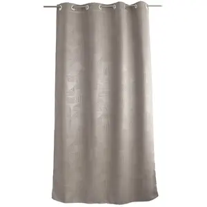Enjoy Home Rideau frappé occultant beige 140 x 240 cm