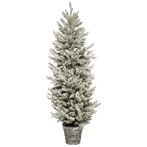 Comparateur de prix : JJA - Sapin de Noël artificiel en pot frosty