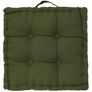 Comparateur de prix : - Coussin de sol en coton ANJALI - Kaki - Anjali