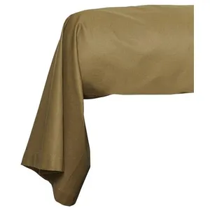 TODAY - Taie de traversin - 100% coton BIO - 45 x 185 cm - Marron bronze pas cher