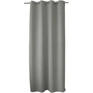 Comparateur de prix : Rideau occultant ignifugé flamme - 140 x 260 cm - gris clair