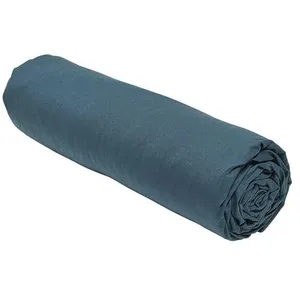 TODAY - Drap housse 2 places - 100% coton BIO - 160 x 200 cm - Vert paon pas cher