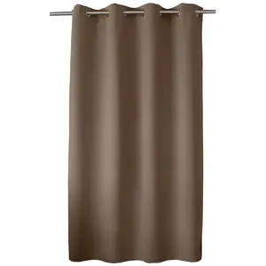 Rideau occultant vison 140 x 180 cm pas cher