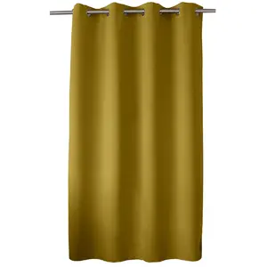 Rideau occultant bronze 140 x 180 cm pas cher