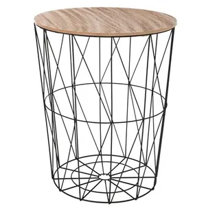 Comparateur de prix : Atmosphera Créateur D'intérieur - Table à café filaire Kumi - Diam. 47 cm