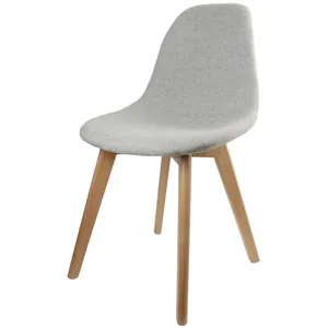 The Home Deco Factory - Chaise scandinave en tissus Olga - h. 83 cm pas cher