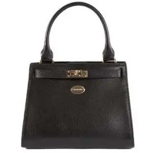 Comparateur de prix : Sac à main - MAC DOUGLAS - Temple Buob - Mini - Cuir - Noir - 22x17x11 cm