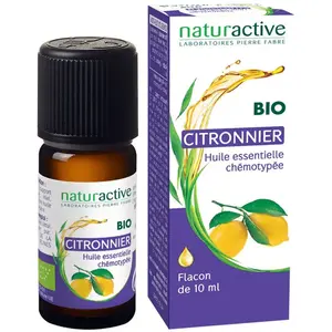 NATURACTIVE Huile Essentielle Bio Citronnier flacon 10ml pas cher