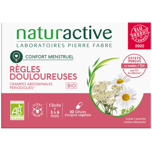 Comparateur de prix : Naturactive Naturactive Règles Douloureuses 30 Gélules