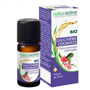 Naturactive Huile Essentielle Gaulthérie Odorante Bio 10ml pas cher