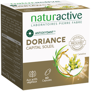 Comparateur de prix : Naturactive Doriance Capital Soleil 60 capsules