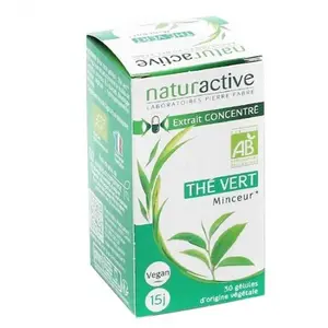 Naturactive thé vert bio 30 gélulesVendu parparasanteonline