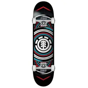 Skateboard complet ELEMENT Hatched - 8.00" x 31.75" - Noir - ErableVendu parskatepro