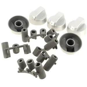 ADEPEM A VOS MARQUES, PRÊT, REPAREZ ! Boutons universels gris multi-axes par 5 pour Cuisiniere pas cher