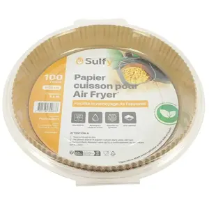 Universel Papier cuisson air fryer diamètre 23cm par 100 pas cher