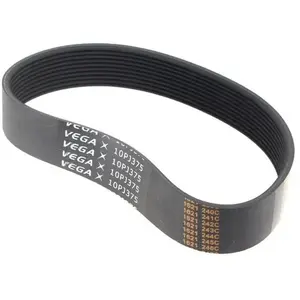 Courroie 375j10 = 10pj375 pour Broyeur vegetaux Ryobi, Broyeur vegetau... pas cher