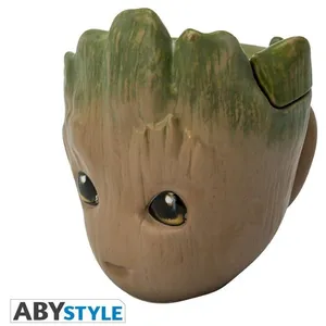 ABYstyle Mug 3D - Les Gardiens De La Galaxie - Groot - Multicolore - Céramique - Taille unique pas cher